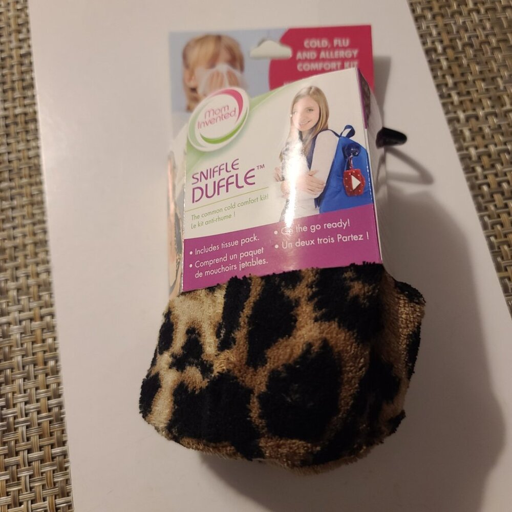 Mom Invented Sniffle Duffle Tissue Holder